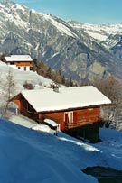 Chalet en hiver