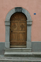 porte sculptée